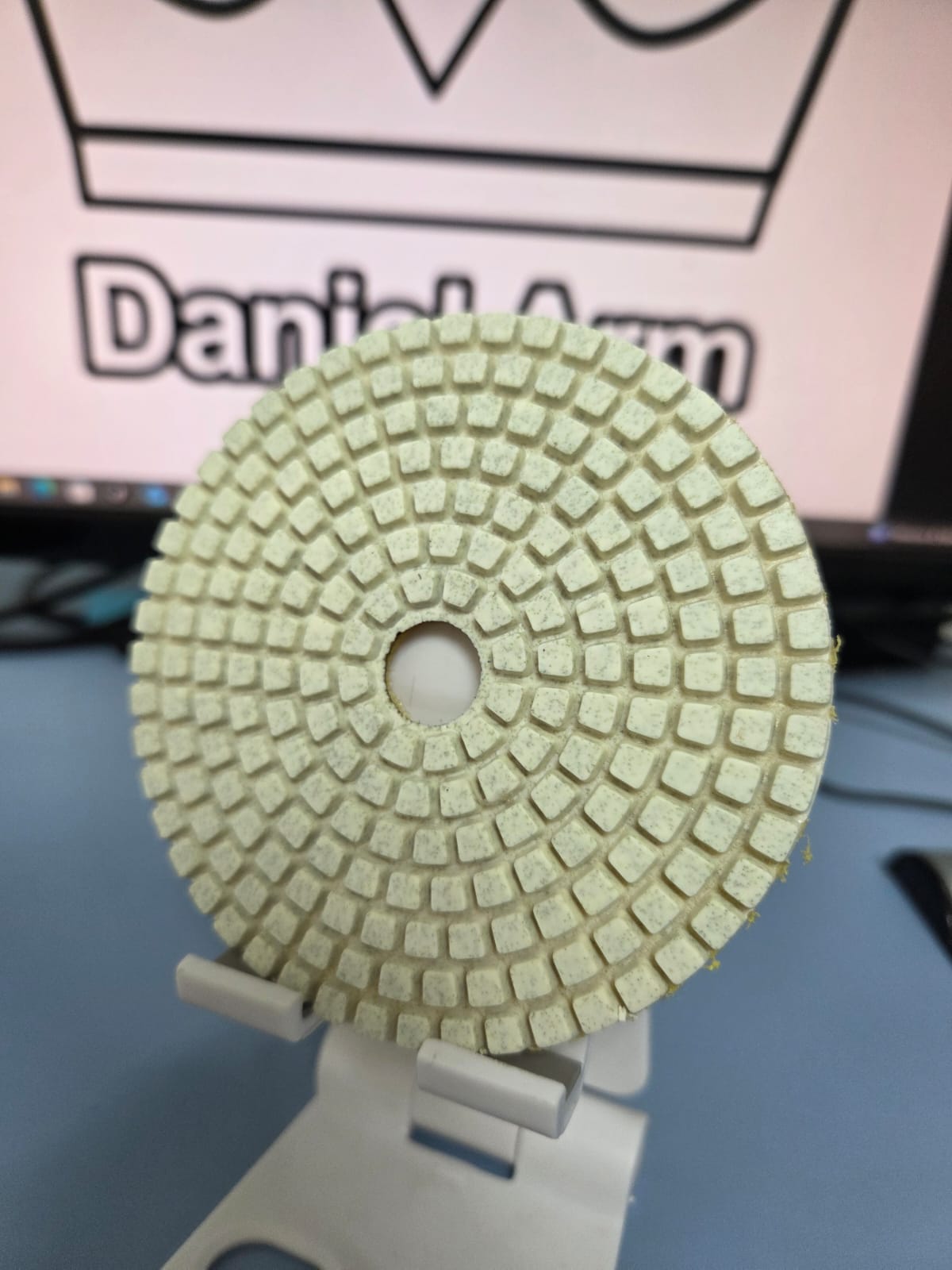 Discheta Diamantata Granulatie 100 De Slefuit Gresie cu Inele Detasabile