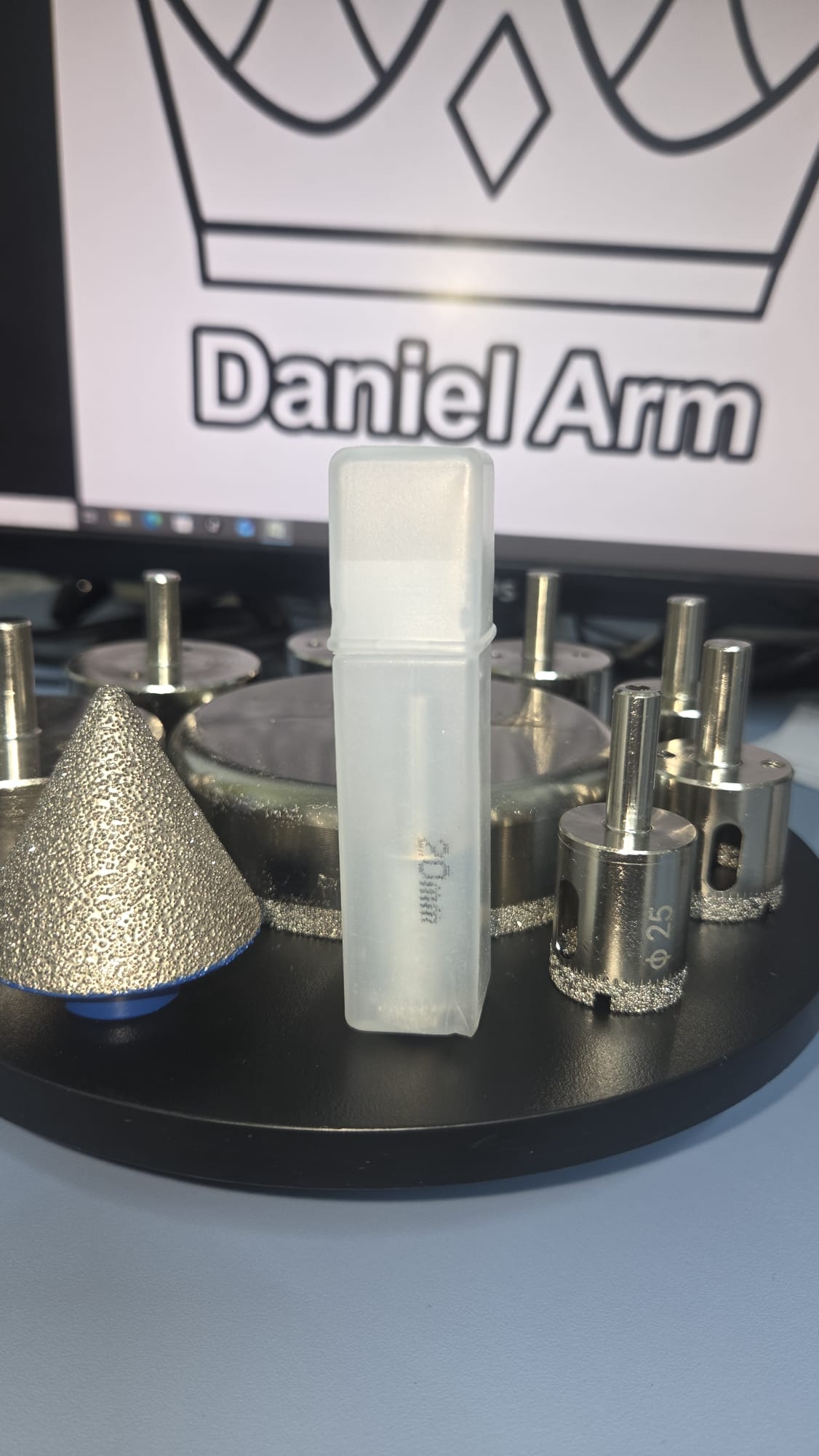 Carotă Diamantată Brazată 20 mm pentru autofiletanta Daniel Arm