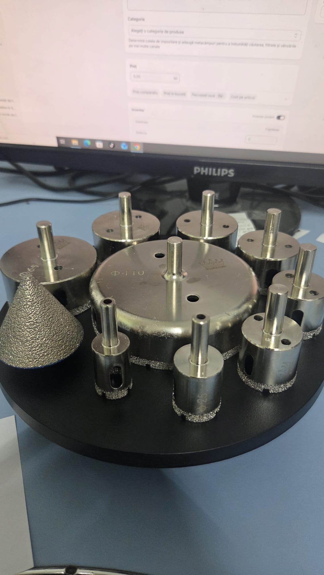 Carotă Diamantată Brazată 25 mm pentru autofiletanta Daniel Arm