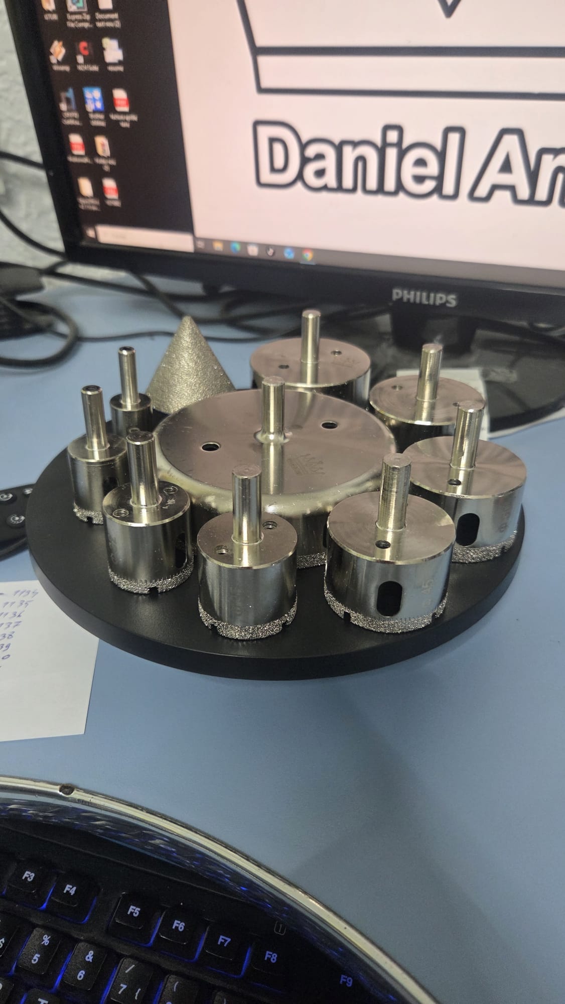 Carotă Diamantată Brazată 35 mm pentru autofiletanta Daniel Arm