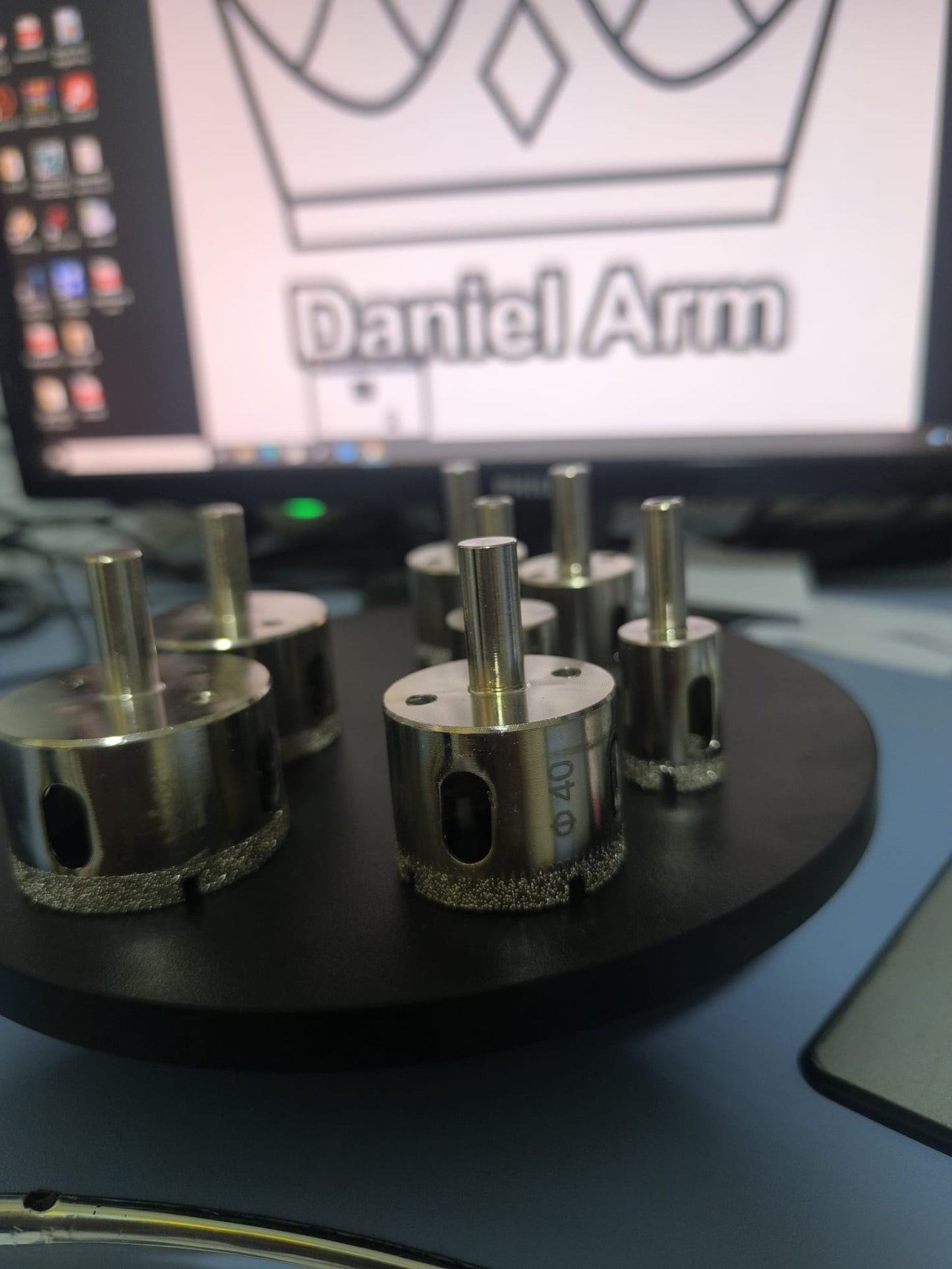 Carotă Diamantată Brazată 40 mm pentru autofiletanta Daniel Arm