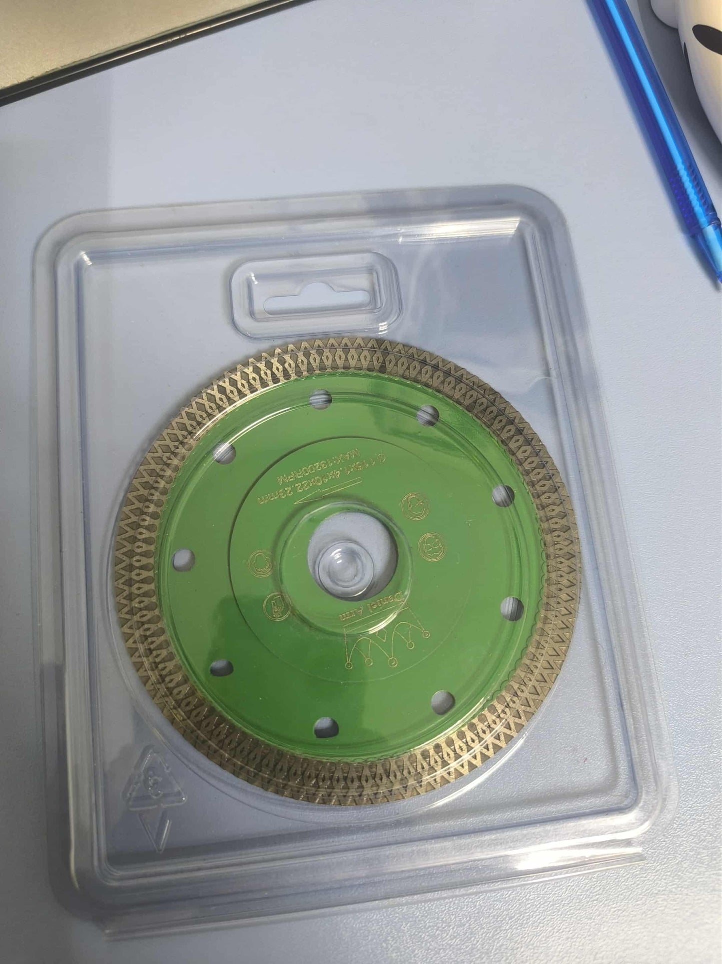 Disc diamantat Profesional 1,2mm Verde pentru Gresie, Faianta si Materiale dure