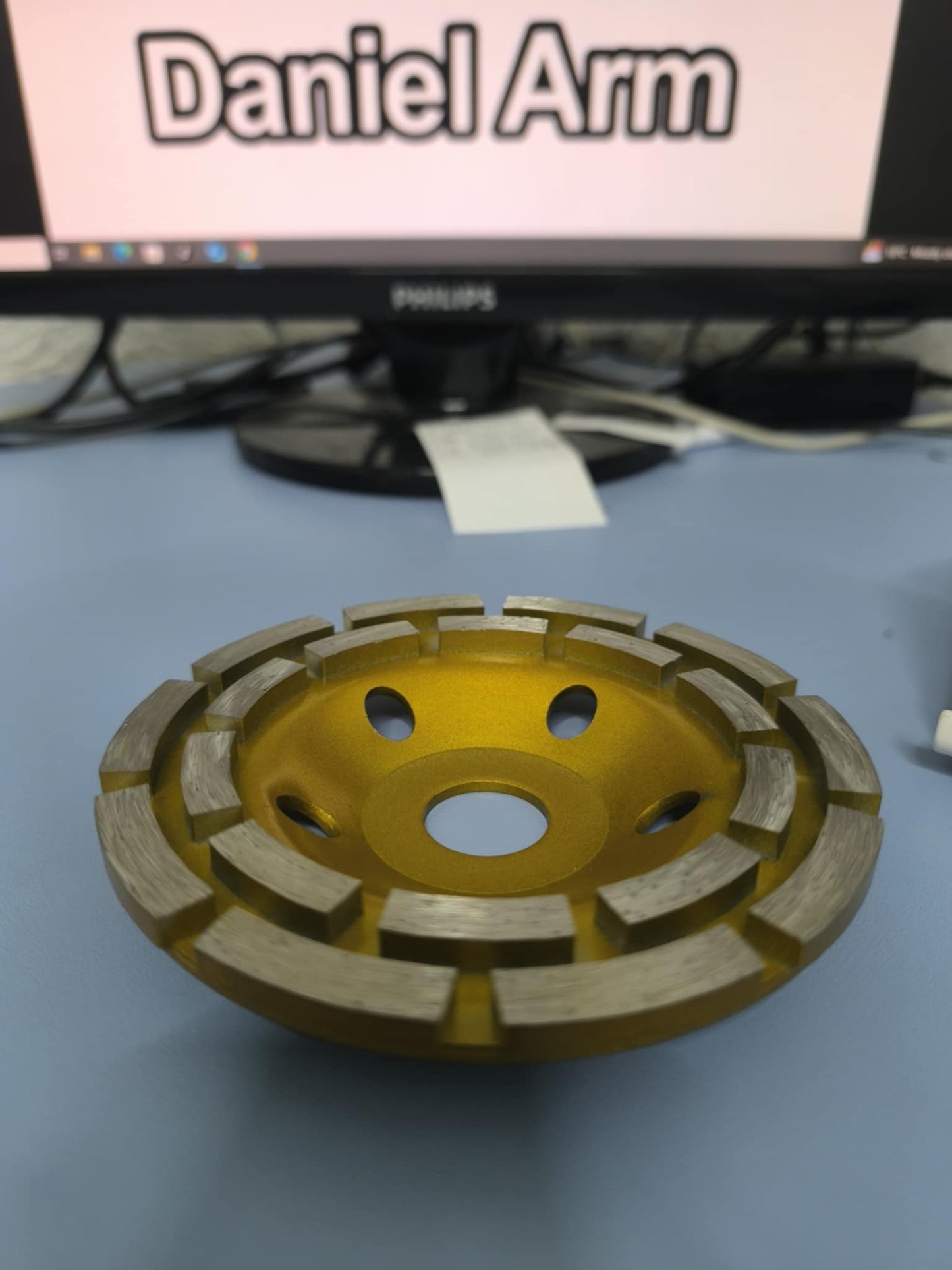 Disc pentru slefuit beton diametru 125