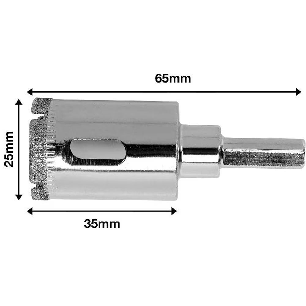 Carota Diamantata 25mm pentru gresie si faianta