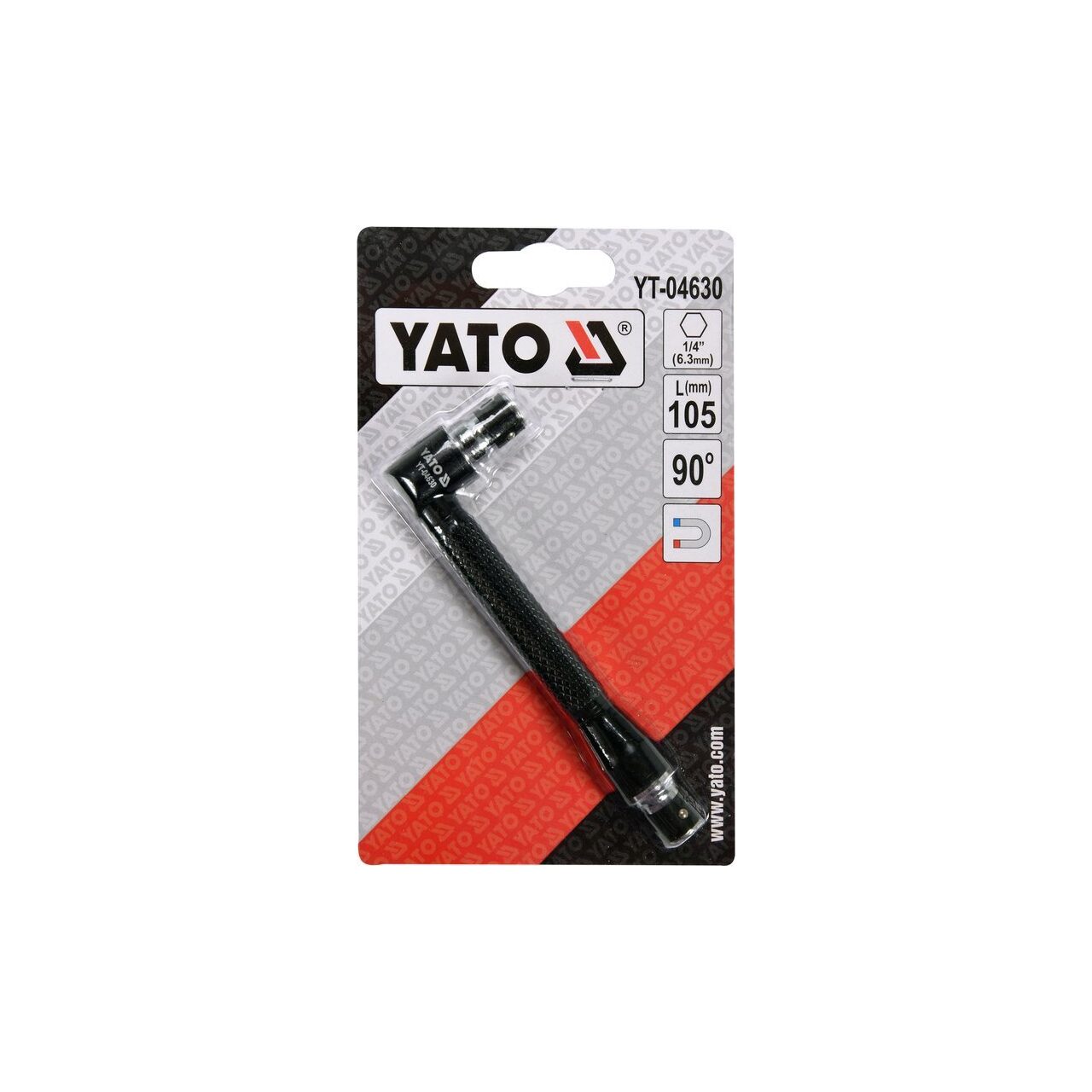 Prelungitor magnetic cu cot la 90 grade