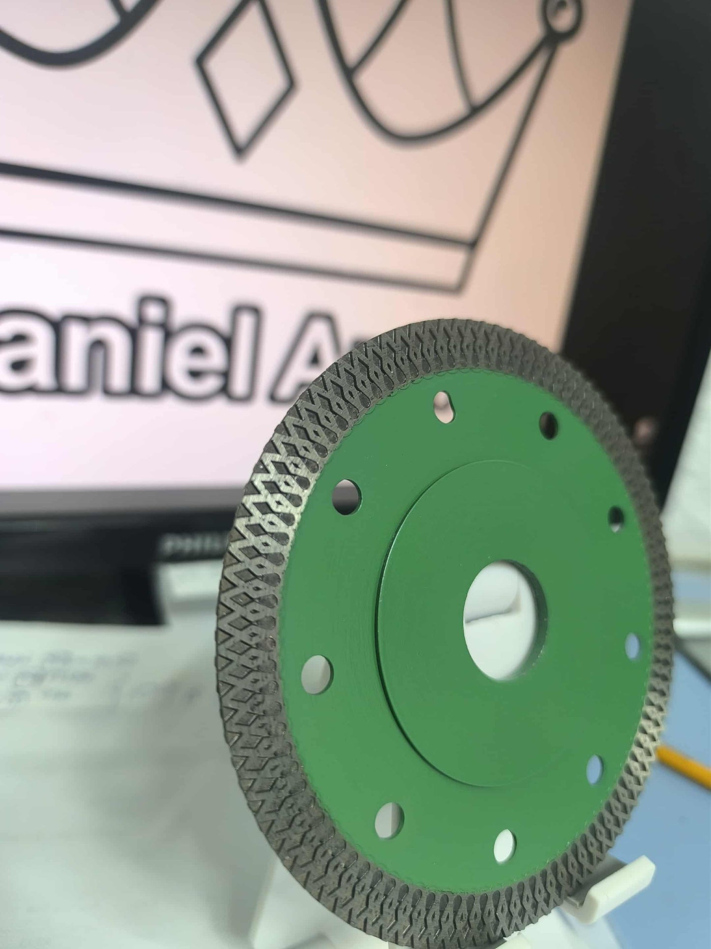 Disc diamantat Profesional 1,2mm Verde