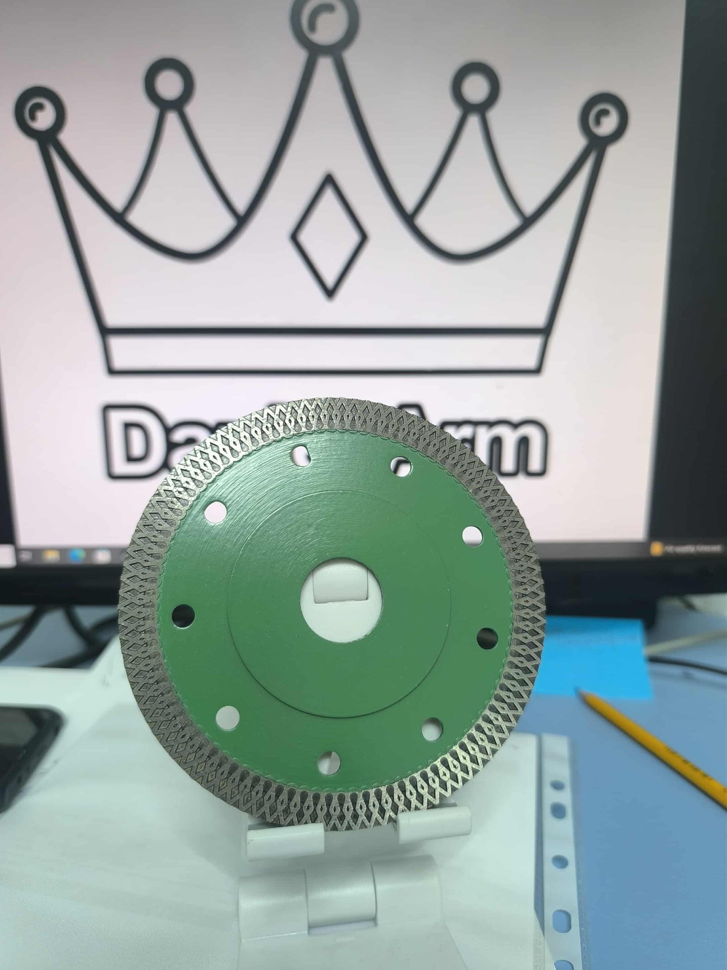 Disc diamantat Profesional 1,2mm Verde