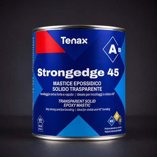 Tenax Strongedge 45 A– Adeziv Epoxidic Transparent pentru Îmbinări la 45° exterior si interior – Component A – 1000 g