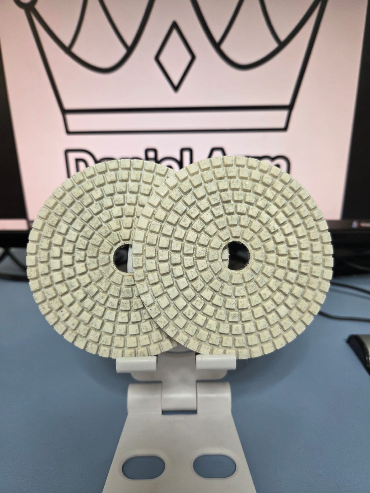 Discheta Diamanta Granulatie 50 De Slefuit Gresie cu inele detasabile