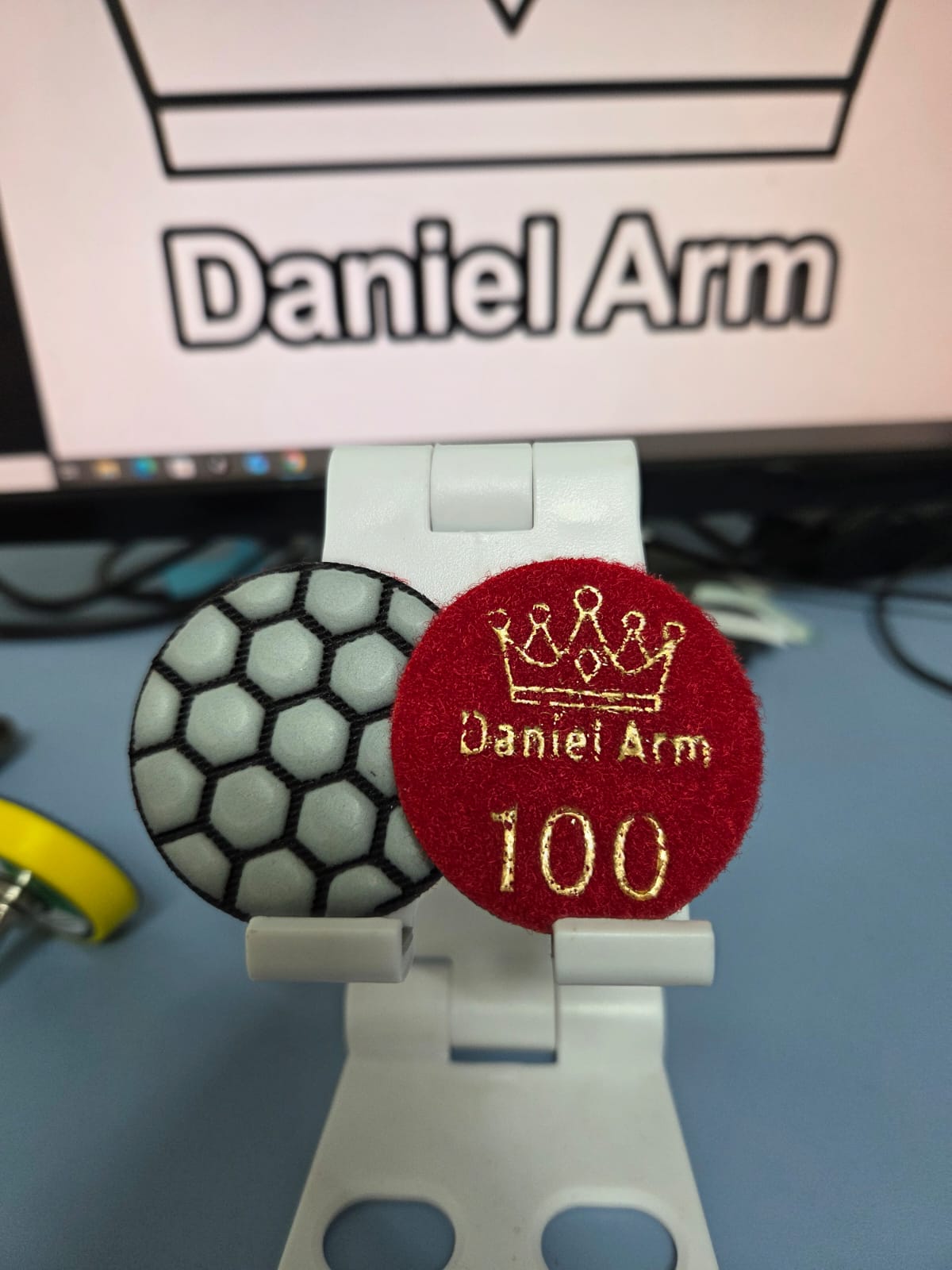 Dischetă Diamantată Profesioana Ø50 mm Granulație 100 – Șlefuire de precizie