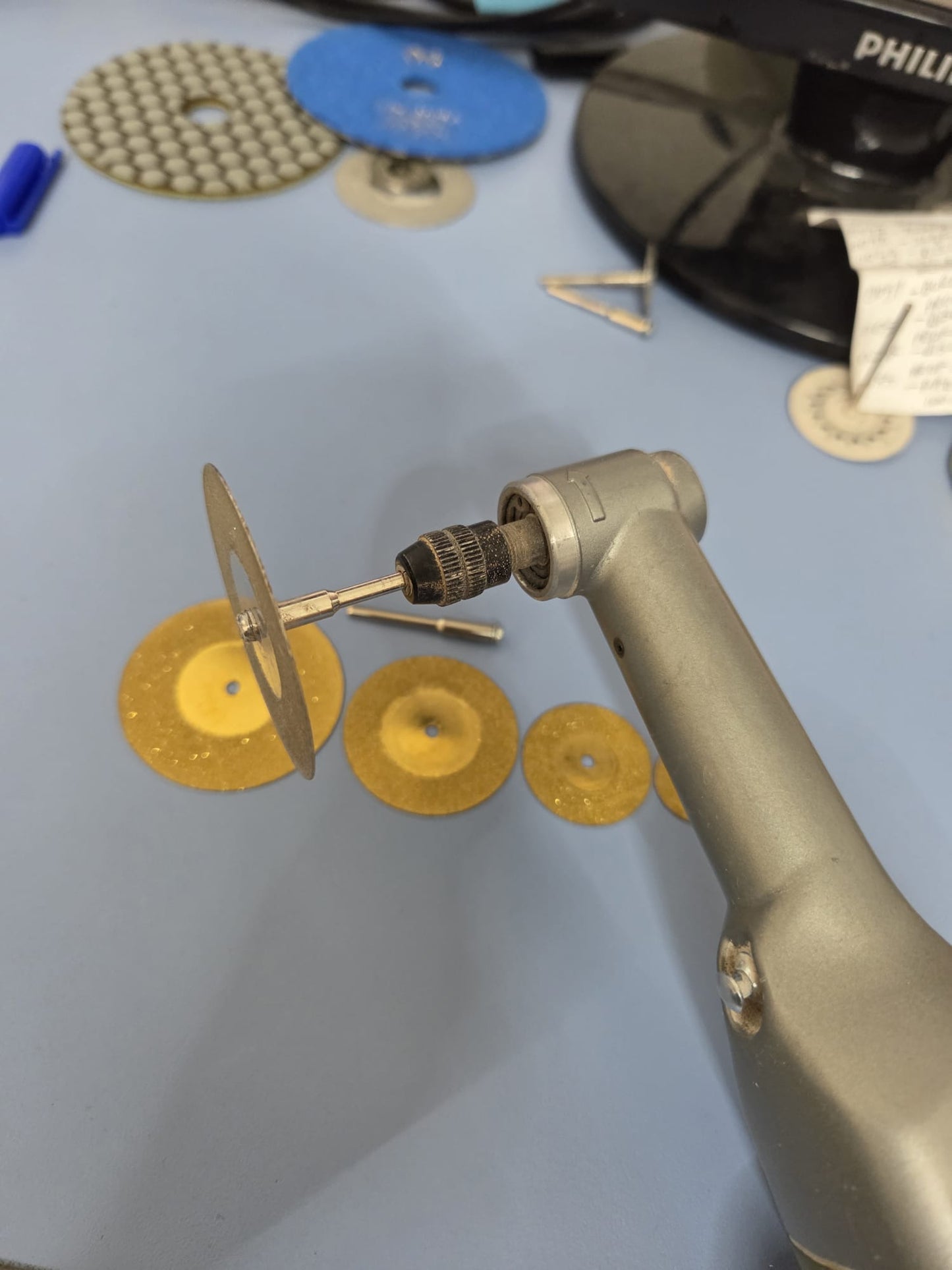 Set mini discuri diamantate brazate 20,30,40,50 mm pentru debitare gresie porțelanată și materiale dure
