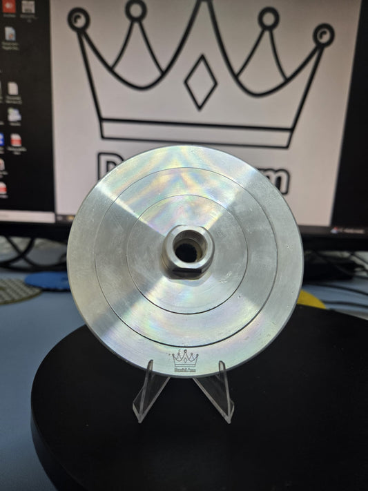Pad suport profesional Ø100 mm aluminiu slim cu filet M14 pentru polizor unghiular
