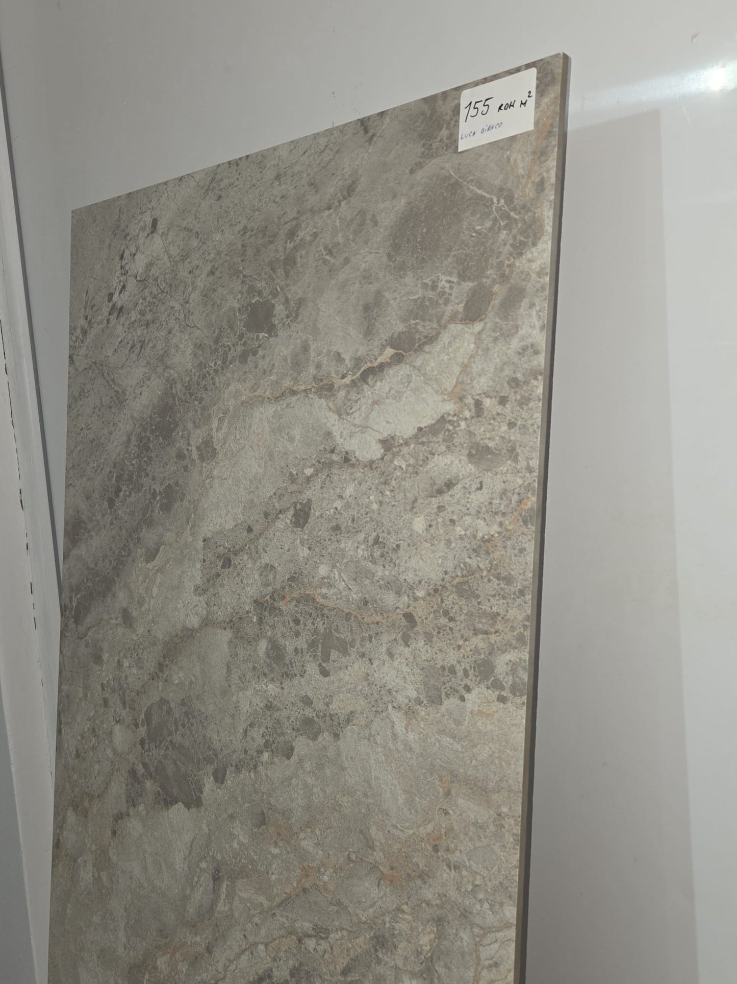 Gresie Luca Bianco, Portelanata Mata, Rectificata pentru Terase si Balcoane