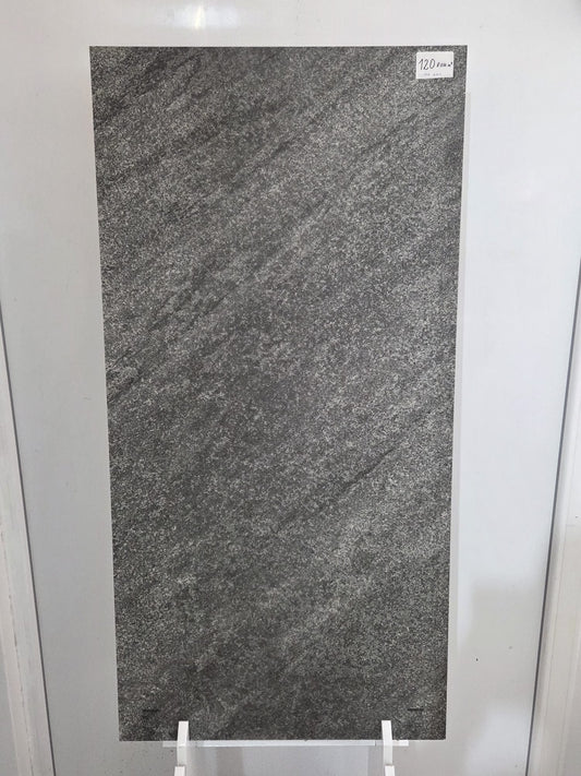 Gresie Island Black, 60x120 cm Portelanata ,rectificata, antiderapanta R11