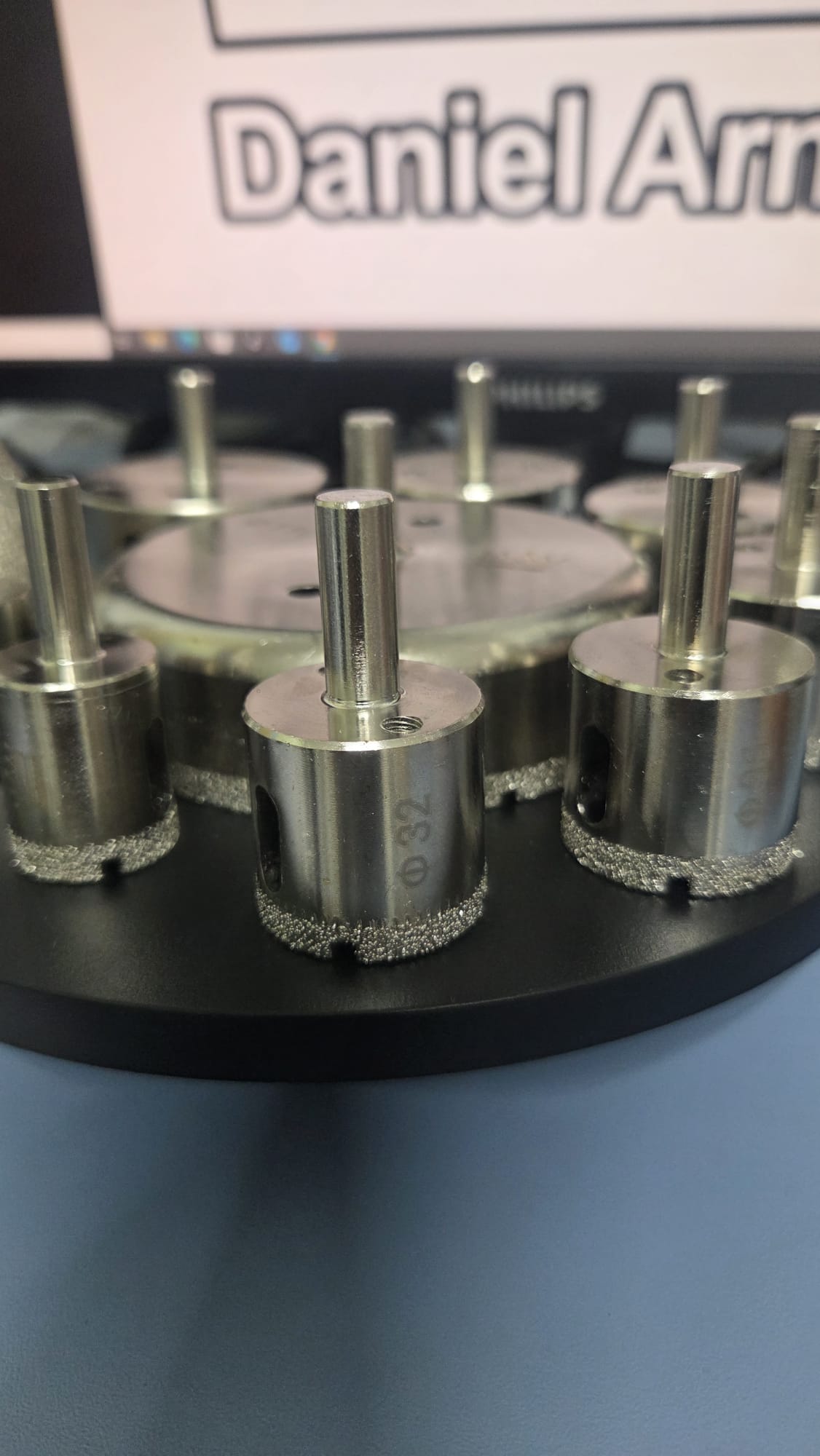 Carotă Diamantată Brazată 32 mm pentru Autofiletanta Daniel Arm