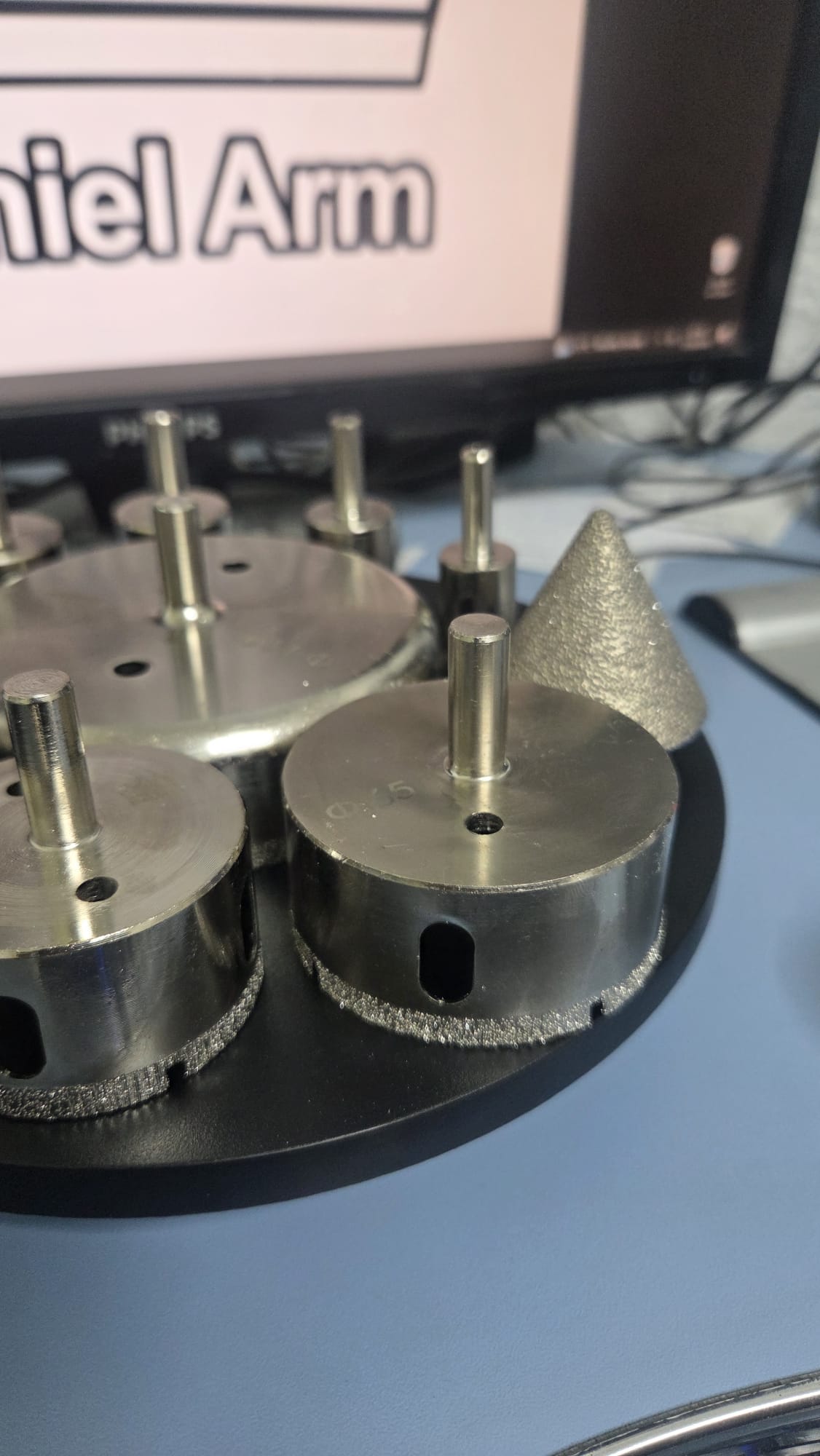 Carotă Diamantată Brazată 65 mm pentru autofiletanta Daniel Arm