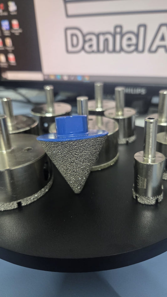 Freză Conică Diamantată Profesională 0–50 mm M14 – Daniel Arm