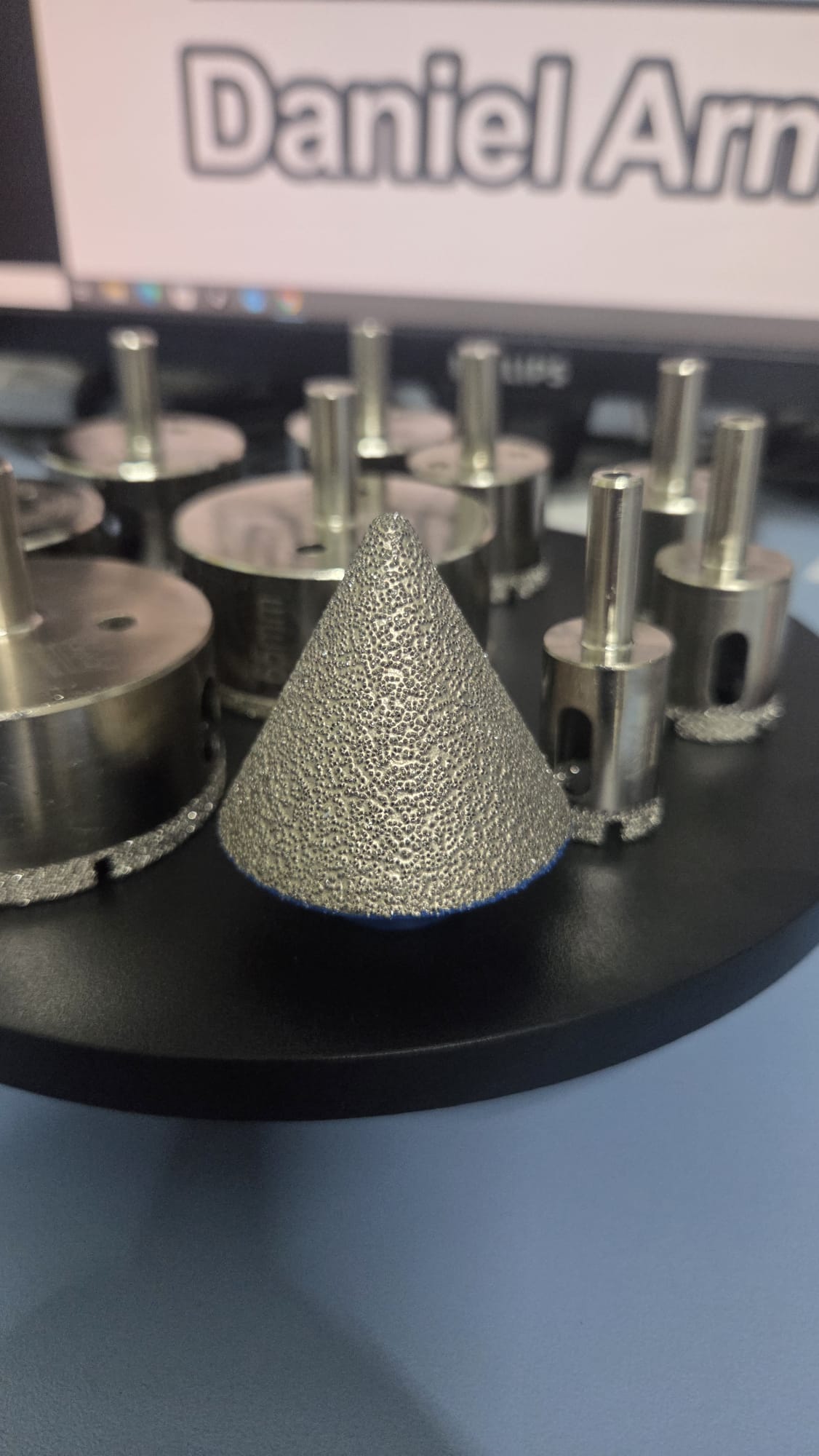 Freză Conică Diamantată Profesională 0–50 mm M14 – Daniel Arm