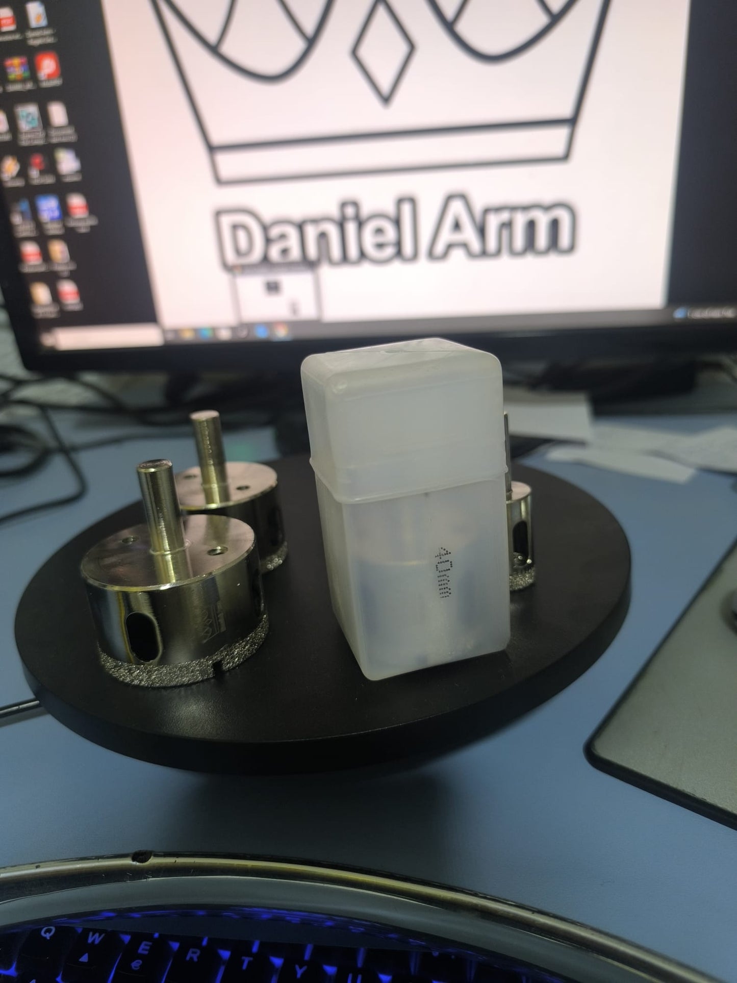 Carotă Diamantată Brazată 40 mm pentru autofiletanta  Daniel Arm