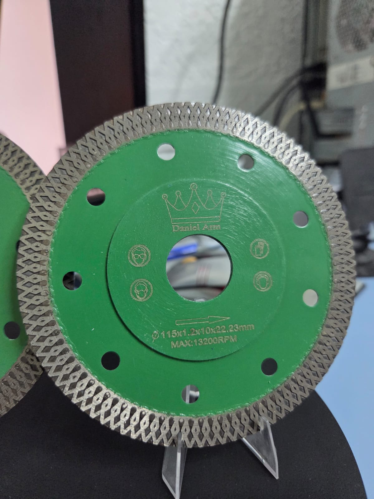 Disc Diamantat profesional 1,2 mm, diametru  115 mm 1,2mm 1+1 la 50% Reducere