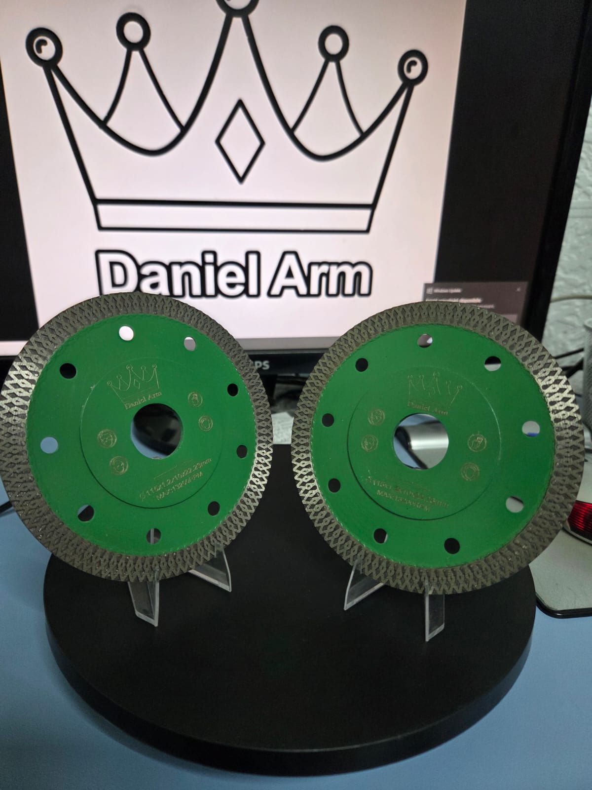 Disc Diamantat profesional 1,2 mm, diametru  115 mm 1,2mm 1+1 la 50% Reducere