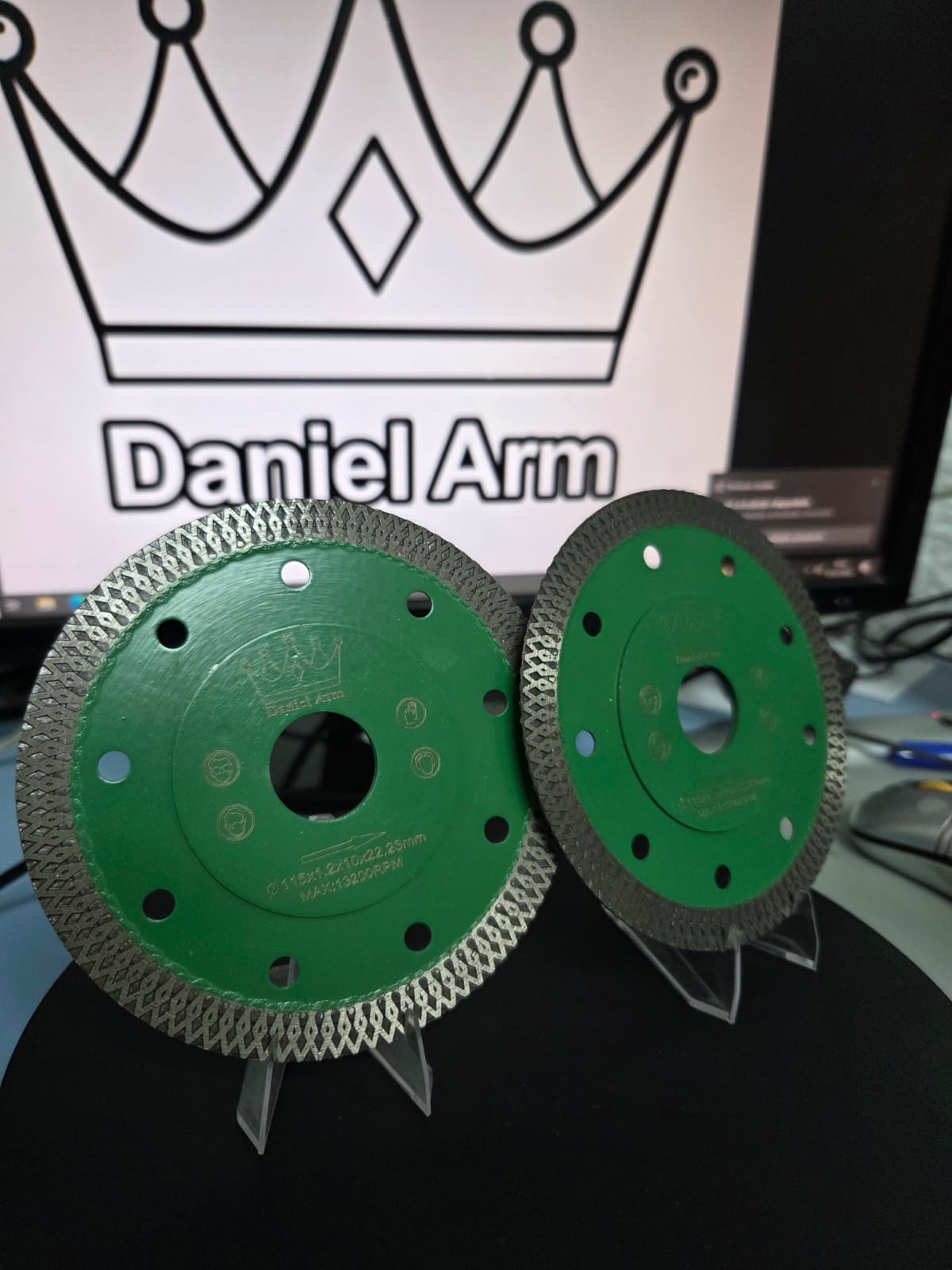 Disc Diamantat profesional 1,2 mm, diametru  115 mm 1,2mm 1+1 la 50% Reducere