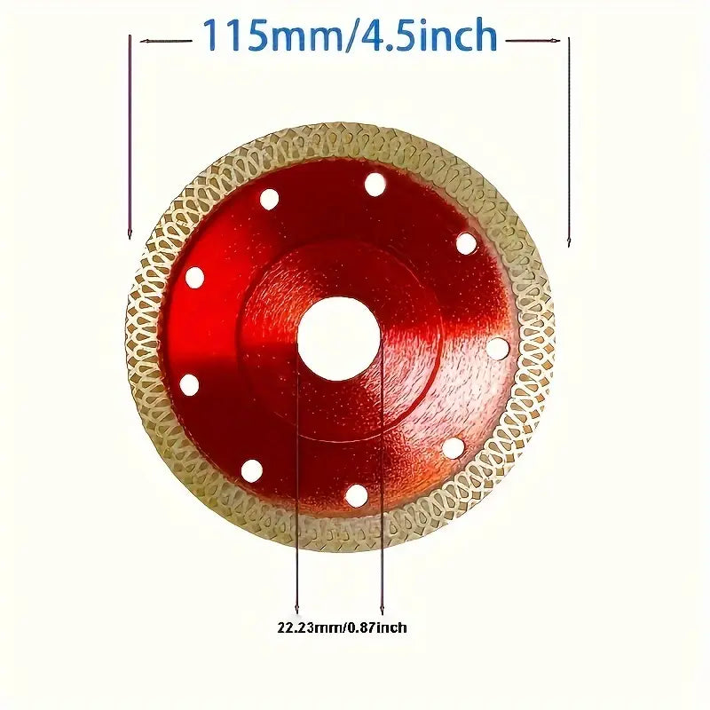 Disc diamantat 115mm, Ultra Subtire,destinat pentru taieturi la 45 grade