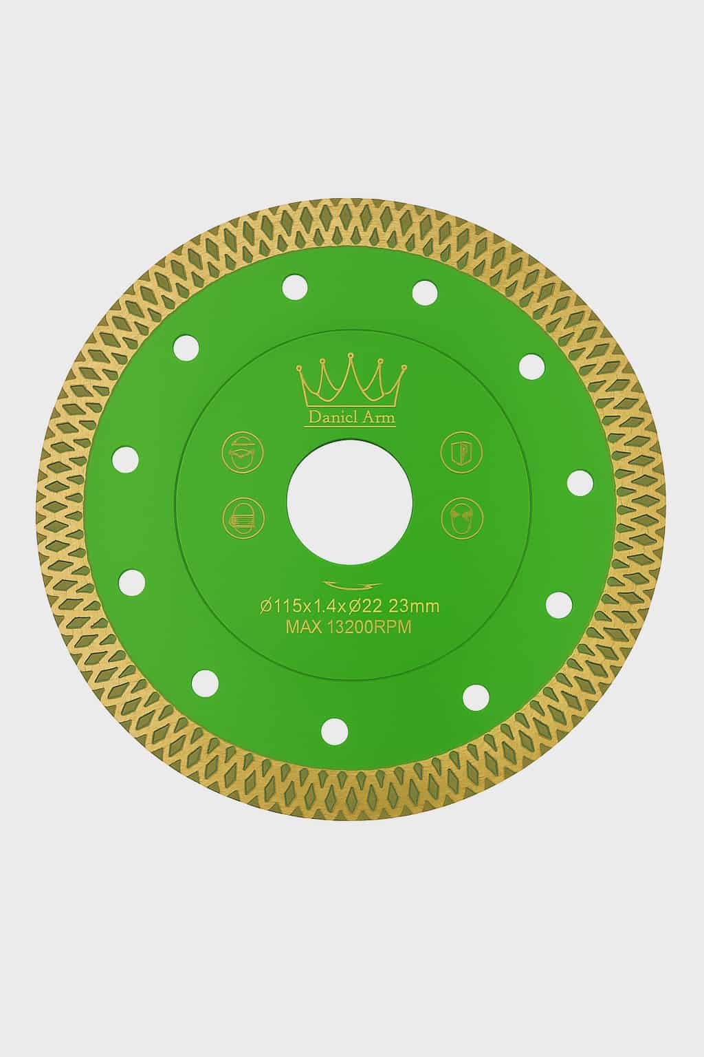 Disc diamantat Profesional 1,2mm Verde