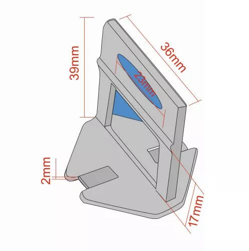 distantier de nivelare 2mm